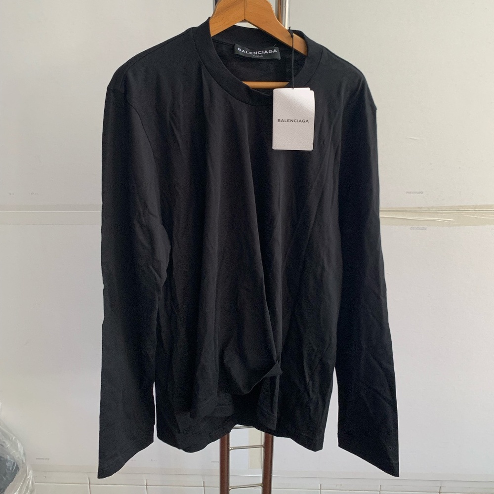Balenciaga - Black Tuck T-Shirt